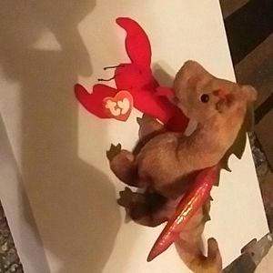 Dragon beanie baby lobster beanie baby